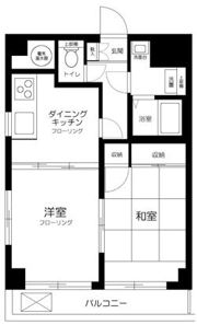 クレアパーク野方の間取り画像