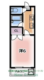 コーポ杉本の間取り画像