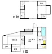 長浦町貸家の間取り画像