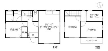 志津川 宮倉借家の間取り画像