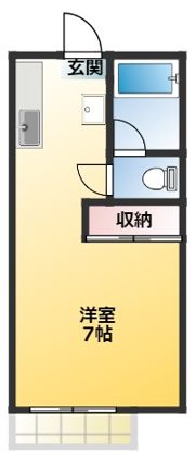 コーポサンライズの間取り画像