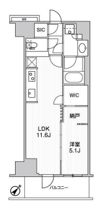 WORVE横浜伊勢佐木町の間取り画像
