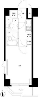 ルーブル大森九番館の間取り画像