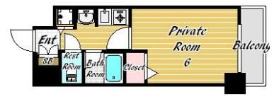 シャンティ千歳の間取り画像