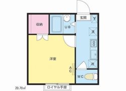 グラン・アルブルBの間取り画像