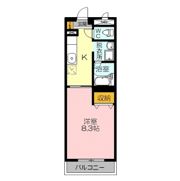 三記マンション日野の間取り画像