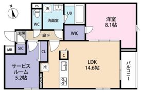 SPコート興野の間取り画像