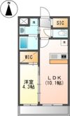 ソンリッサ 小坂の間取り画像