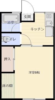 シティハイムコーポMIIの間取り画像