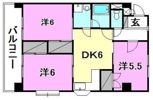 コーポ岡田の間取り画像