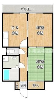 アークグラン大阪WESTの間取り画像