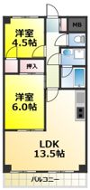 シャルマンコーポ壱番館の間取り画像