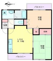 チェリーハイツの間取り画像