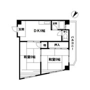 山ノ上ハイツの間取り画像