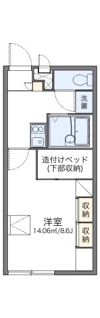 レオパレスフジAの間取り画像
