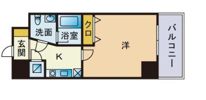 ピュアドームエクサイト博多アネックスの間取り画像