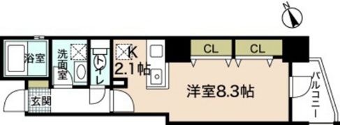 セントヒルズ上幟町の間取り画像