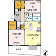 D-ROOM中井の間取り画像