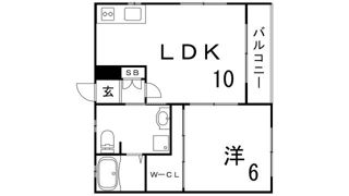 ヴィアーレ南町の間取り画像