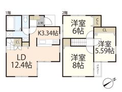 リベラル弐番館の間取り画像