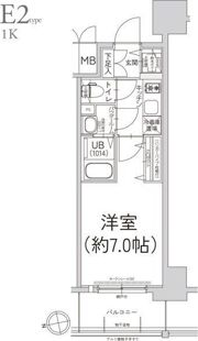 エスリード今池ルミナスの間取り画像