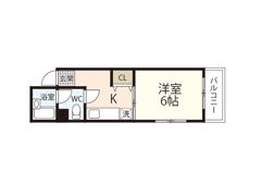 サンライズ河原町の間取り画像