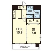 ドノーレ銀座通の間取り画像