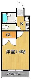 ラビータ本城 A棟の間取り画像