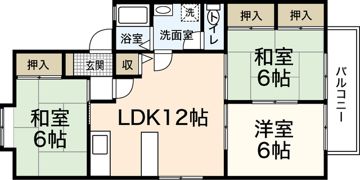アネックス宮内の間取り画像