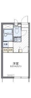 レオパレスルミネの間取り画像
