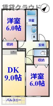 カサベルデの間取り画像