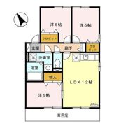 リビングタウン中川栄町 Bの間取り画像