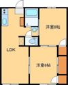 マロンハイツBの間取り画像