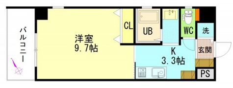 エルク中央の間取り画像