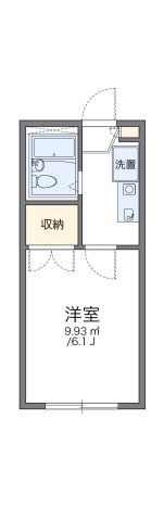 レオパレスビレッジ光が丘参番館の間取り画像