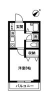 グリーンウエストの間取り画像