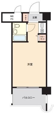ライオンズステーションプラザ磯子の間取り画像