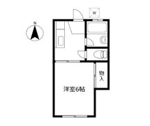 宮城アパートの間取り画像