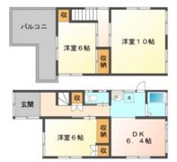 ZAKI House No.10の間取り画像