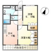 プランドール・ゼットの間取り画像