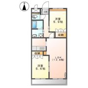 ルーテシアの間取り画像