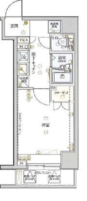ヴェルト横浜ブライトコートの間取り画像