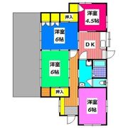 仁田貸家の間取り画像