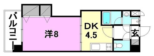 ペルルブラン高砂の間取り画像