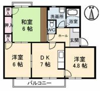 中山台アクシアの間取り画像
