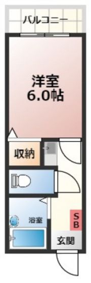 クレスト古市橋の間取り画像