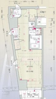 エステムプラザ横濱元町山手の間取り画像
