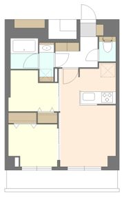 S-RESIDENCE原木中山azureの間取り画像