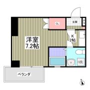 Studio Flatの間取り画像