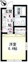 インディゴブルー汐入の間取り画像